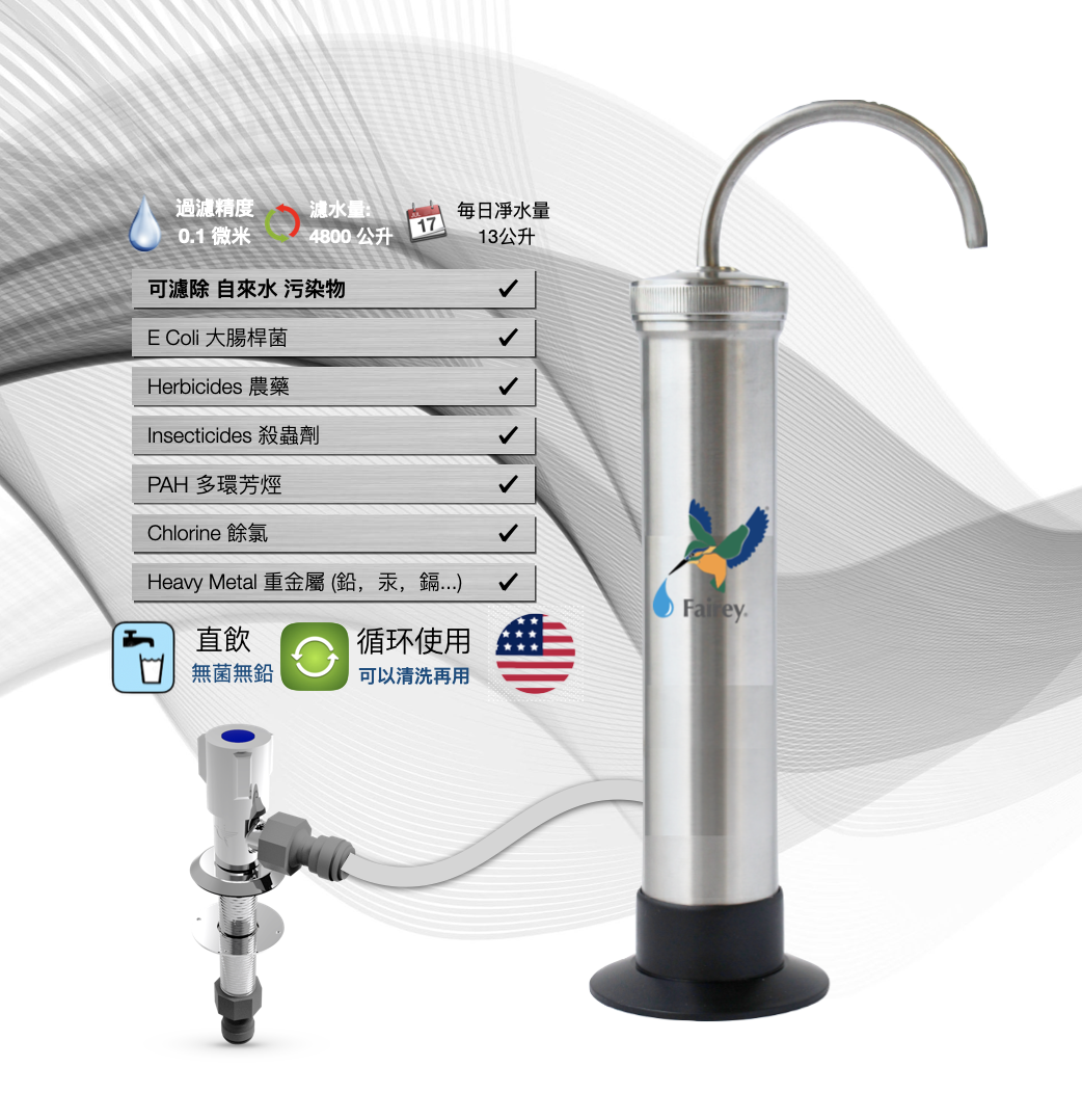 FBS 配5504-M15-F013有機纖維碳濾芯 連FJG安全開關 - Fairey Industrial Ceramics Limited
